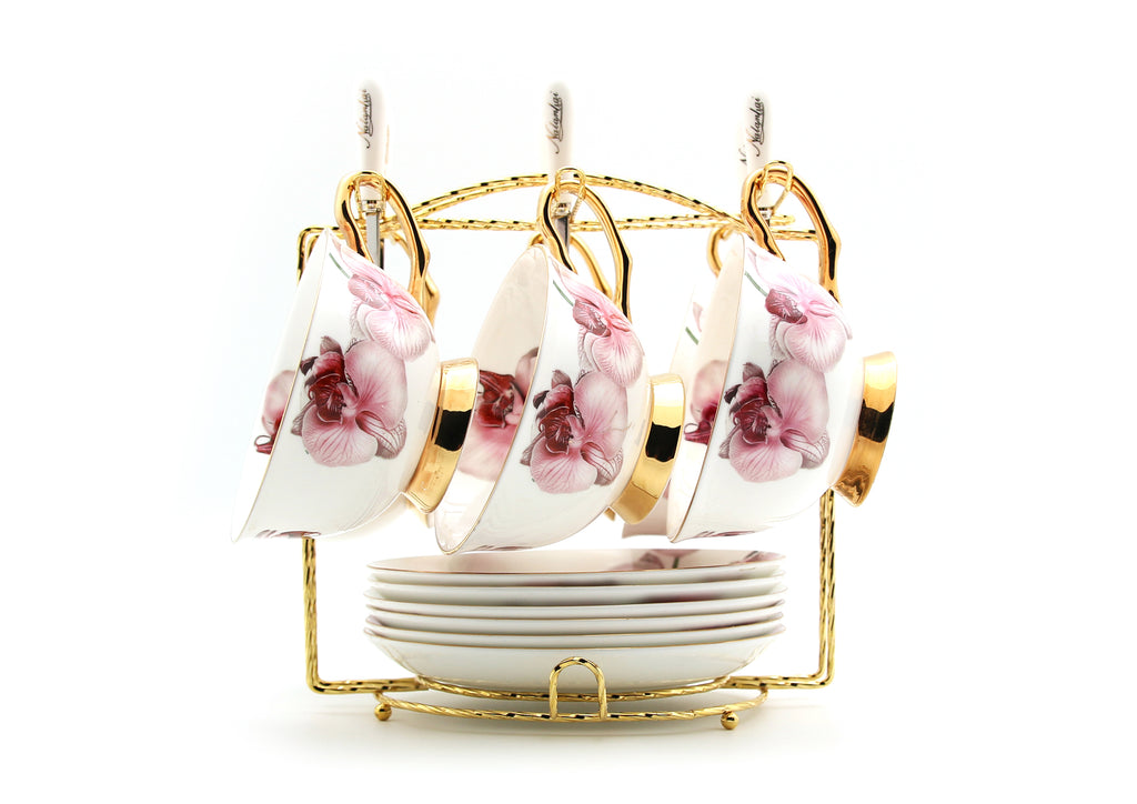 Tea Set (Orchid)